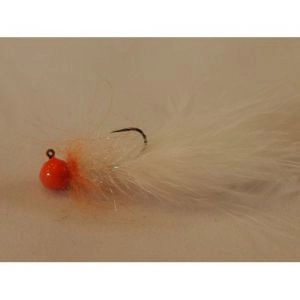 Streamer Lurka 4cm 3,5g - bielo oranžová